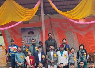 ददाहू :राजकीय महाविद्यालय ददाहू में वार्षिक खेलकूद प्रतियोगिता का आयोजन