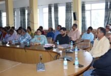 नाहन : डाईस वैब एप्लीकेशन पर सभी वर्ग के कर्मचारियों का डाटा अपडेट करना अनिवार्य -एसडीएम