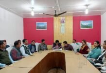 राजगढ : जिला स्तरीय बैशाखी मेला को लेकर सांस्कृतिक व वित्त समिति की बैठक आयोजित