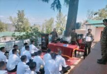 शिमला : मेजर जनरल के पी सिंह ने शिमला में किया चयनित अग्निवीरों को किया प्रोस्ताहित