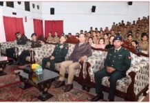 शिमला : मेजर जनरल के पी सिंह ने किया राष्ट्रीय मिलिट्री स्कूल, चैल का दौरा