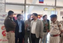 शिमला : राष्ट्रपति के प्रस्तावित दौरे को लेकर जिला दंडाधिकारी ने जुब्बड़हट्टी हवाईअड्डा का किया निरीक्षण