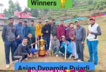 सुनील शर्मा मेमोरियल में एशियन डायनामाइट पुजारली ने मारी बाजी