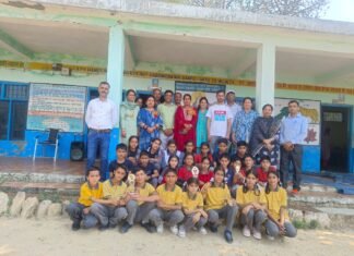 राजगढ़ खंड की योग ओलंपियाड प्रतियोगिता भुईरा विद्यालय में सम्पन्न