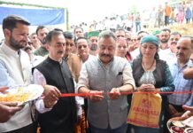 शिमला : 1 करोड़ 62 लाख से निर्मित नंदपुर विद्यालय भवन का किया लोकार्पण