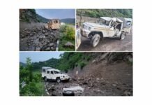 सोलन : कालका-शिमला नेशनल हाईवे पांच पर गाड़ी पर गिरे पत्थर, एक की मौत, तीन गंभीर रूप से घायल