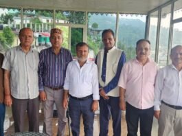 राजगढ :पेंशनर वेलफेयर की बैठक का आयोजन