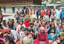 किन्नौर : किन्नौर जिला की ग्राम पंचायत छितकुल में जागरूकता शिविर का किया गया आयोजन ।