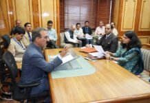 मुख्यमंत्री ने पर्यटन परियोजनाओं को समयबद्ध पूरा करने के निर्देश दिए