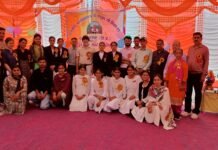 ददाहू में केंद्रीय छात्र परिषद में मेरिट आधार पर चयनित विद्यार्थियों के लिए शपथ ग्रहण समारोह