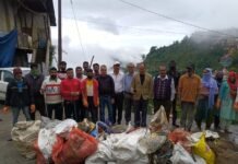 कृषि उपज मंडी समिति शिमला & किनौर तथा नगर निगम शिमला ने स्युंक्त रूप से चलाया एक दिवसीय सफाई अभियान ।