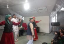 समर्थ-2024 के तहत कलाकारों ने नारकंडा तथा कुमारसैन में लोगों को किया जागरूक