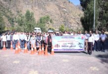 नाथपा झाकड़ी हाइड्रो पॉवर स्टेशन में फिट इंडिया फ्रीडम रन और शपथ ग्रहण समारोह का आयोजन