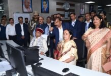 राज्यपाल ने किया झाकड़ी परियोजना का दौरा