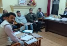 श्री रेणुका जी महाविद्यालय में उच्च शिक्षा विभाग की टीम का आंतरिक मूल्यांकन दौरा
