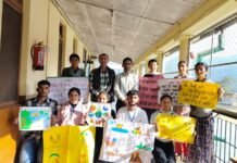 राजकीय महाविद्यालय श्री रेणुका जी में आपदा प्रबंधन क्लब द्वारा प्रतियोगिताओं का आयोजन