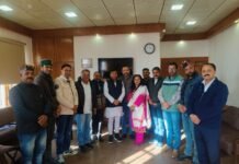 किसान कांग्रेस के पदाधिकारियों ने प्रतिभा सिंह से की मुलाकात