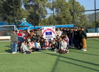 एनसीसी कैडेट्स का 10 दिवसीय वार्षिक प्रशिक्षण शिविर धर्मपुर में सम्पन्न