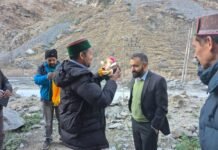 उपायुक्त किन्नौर ने गौ सदन रैली, कूड़ा संयंत्र पोवारी व पटेल कंपनी के निर्माण कार्यों का निरीक्षण किया