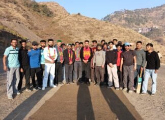 विक्की मेमोरियल क्रिकेट क्लब द्वारा आयोजित क्रिकेट प्रतियोगिता सम्पन्न