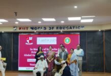 बाल भारती स्कूल की छात्रा वैभवी शर्मा ने अंतरराष्ट्रीय भाषण प्रतियोगिता में उत्कृष्ट प्रदर्शन ।