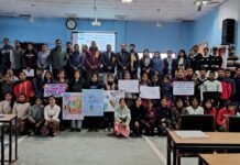 रविन्द्र नाथ टैगोर महाविद्यालय में विश्व विज्ञानं दिवस के उपलक्ष्य मे समारोह का आयोजन