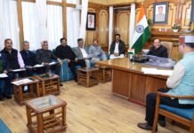 कुलदीप पठानियां ने की प्रोटोकॉल मानदण्डों के उल्लंघन और अवमाननापूर्ण व्यवहार समिति की बैठक की अध्यक्षता।