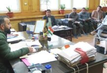 उपायुक्त किन्नौर की अध्यक्षता में जिला स्तरीय सार्वजनिक वितरण प्रणाली की बैठक आयोजित