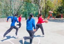 बास्केटबॉल में व्यास हाउस ने मारी बाजी