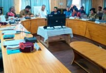 हिमाचल प्रदेश विधान सभा की लोक लेखा समिति जो जिला लाहौल-स्पिति के अध्ययन प्रवास पर