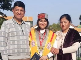 आईआईटी रूड़की में हिमांशु करेगी आर्किटेक्चर एंड प्लानिंग में पीएचडी