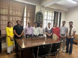 राजकीय महाविद्यालय राजगढ़ में पूर्व-छात्र संघ की कार्यकारिणी की बैठक सम्पन्न