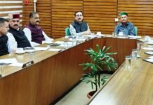 हिमाचल प्रदेश विधान सभा सचिवालय में सम्पन्न हुई लोक उपक्रम समिति की बैठकें