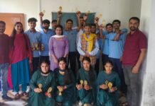 प्रगति आईटीआई राजगढ़ में पारितोषिक वितरण समारोह सम्पन्न, कोमल कुमार कोहली रहे मुख्य अतिथि