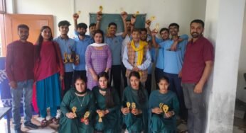 प्रगति आईटीआई राजगढ़ में पारितोषिक वितरण समारोह सम्पन्न, कोमल कुमार कोहली रहे मुख्य अतिथि