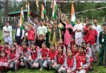 हाब्बन में हर्षोल्लास से मनाया गया कारगिल विजय दिवस