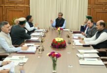 हिमाचल प्रदेश मंत्रिमंडल के निर्णय