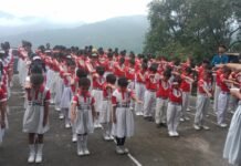 डीएवीएन पब्लिक स्कूल ददाहू में विद्यार्थियों ने ली नशा न करने की प्रतिज्ञा