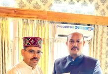 जनहित में विधायक शौरी ने बजौरा अस्पताल भवन की सुरक्षा व निर्माण कार्य की ओर दिलाया ध्यान