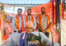 सनातन समाज के लिए कष्ट सहने वाले हिंदू जागरण मंच के सुमित गुप्ता, राजकुमार व जयप्रकाश हुए सम्मानित