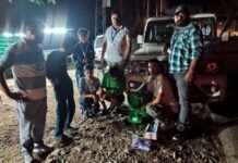 चंबा के प्रवेश द्वार कटोरी बंगला में पुलिस की एसआईयू टीम को नाकेबंदी के दौरान एक महिंद्रा बोलेरो गाड़ी से 10 .13 ग्राम चिट्टा बरामद किया