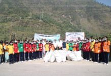 नाथपा झाकड़ी हाइड्रो पॉवर स्टेशन द्वारा स्वच्छता ही सेवा अभियान के अंतर्गत “एक दिन, एक साथ, एक घंटा” सफाई अभियान का आयोजन