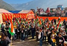 भाजपा ने एक भारत श्रेष्ठ भारत के तहत मैराथन का आयोजन कर लौह पुरुष वल्लभ भाई पटेल को किया याद।