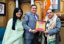 झारखण्ड उच्च न्यायालय के मुख्य न्यायाधीश जस्टिस तरलोक सिंह चौहान ने विधान सभा अध्यक्ष से की शिष्टाचार भेंट।