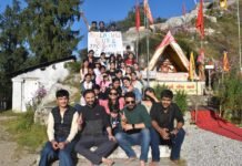 शाली माता ट्रेक : आत्मविश्वास, साहस और साधना की मिसाल ,संजौली कॉलेज के 35 विद्यार्थियों ने किया फतेह