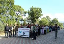 राजकीय महाविद्यालय राजगढ़ में मनाया गया अंतरराष्ट्रीय आपदा न्यूनीकरण दिवस — रैली के माध्यम से दिया जागरूकता का संदेश