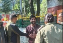 चंबा में कॉलेज में पढ़ाई कर रही युवती पर युवक ने किया तेजधार हथियार से हमला, आरोपी गिरफ्तार।