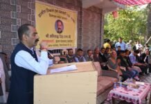 जनेड़घाट-डुबलू संपर्क सड़क अपग्रेडेशन कार्य पर खर्च किए जा रहे 12.24 करोड़ – अनिरुद्ध सिंह