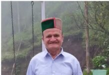 राजेन्द्र ठाकुर के निधन से नौहराधार शोक में, पत्रकार संघ राजगढ़ ने व्यक्त किया गहरा दुःख