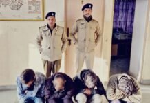 ठियोग पुलिस की बड़ी कार्रवाई: कार से 9.930 ग्राम चिट्टा बरामद, चार आरोपी गिरफ्तार
